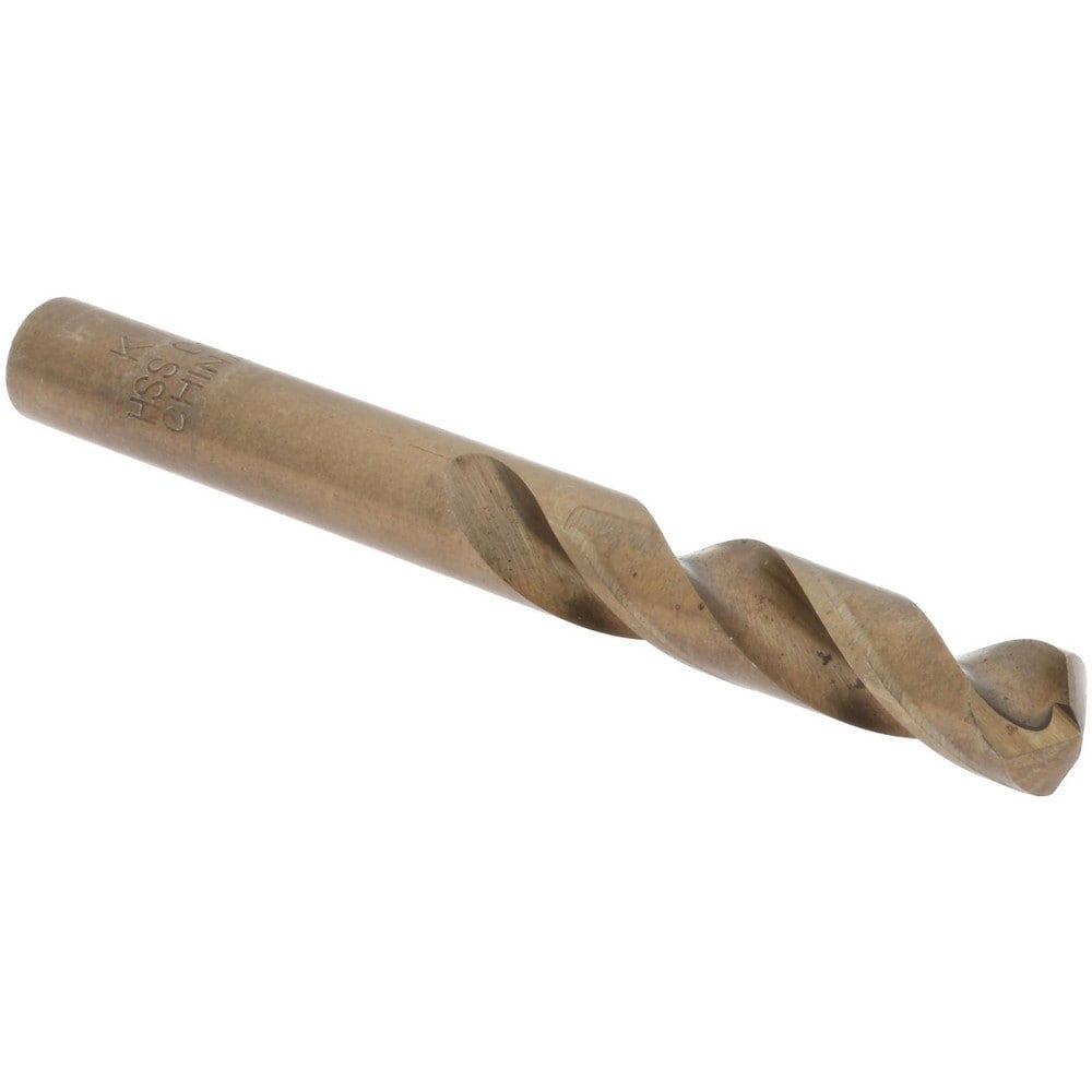 Screw Machine Length Drill Bit: Letter K, 135 deg Point, Cobalt