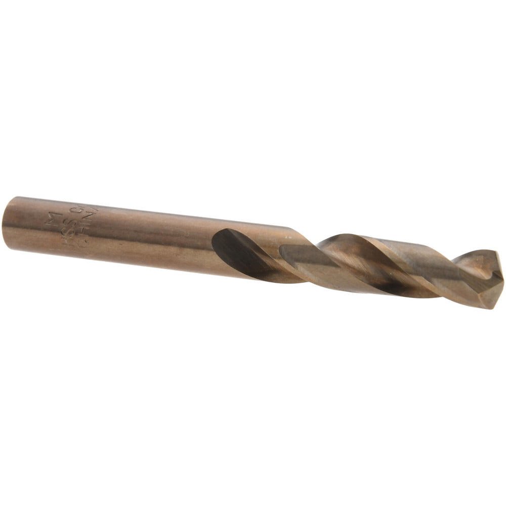 Screw Machine Length Drill Bit: Letter M, 135 deg Point, Cobalt