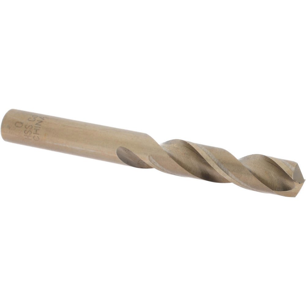 Screw Machine Length Drill Bit: Letter Q, 135 deg Point, Cobalt