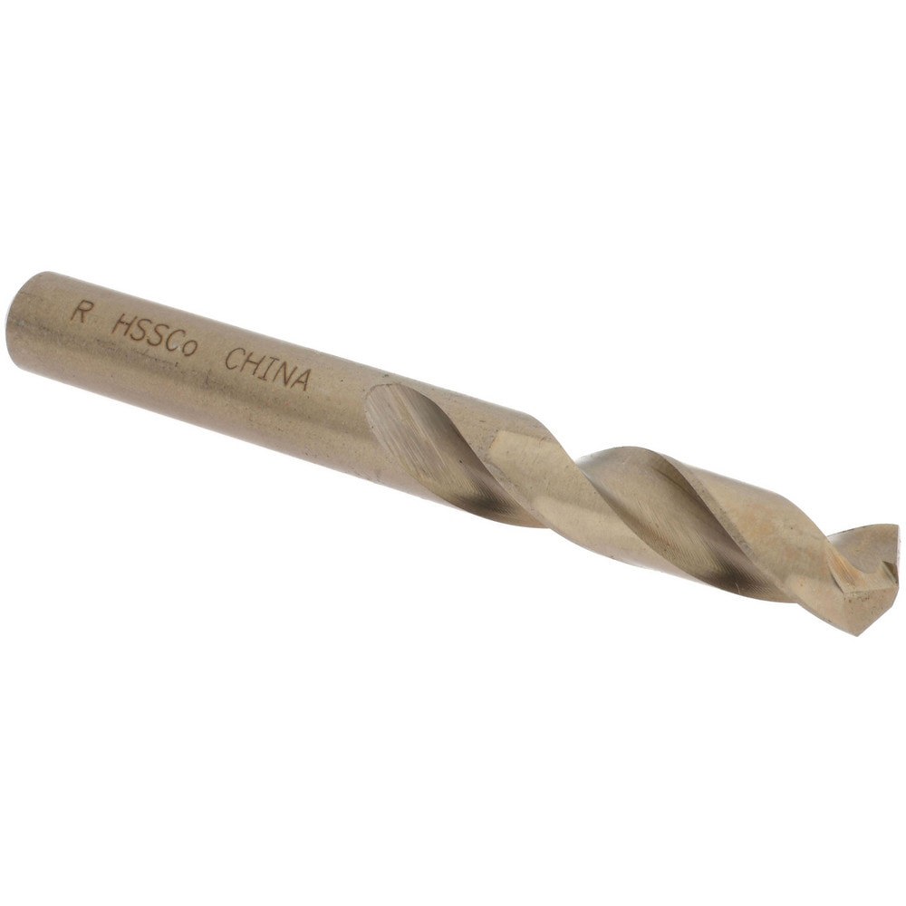 Screw Machine Length Drill Bit: Letter R, 135 deg Point, Cobalt