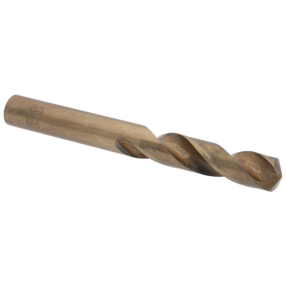 Screw Machine Length Drill Bit: Letter S, 135 deg Point, Cobalt