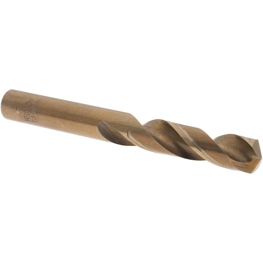 Screw Machine Length Drill Bit: Letter T, 135 deg Point, Cobalt
