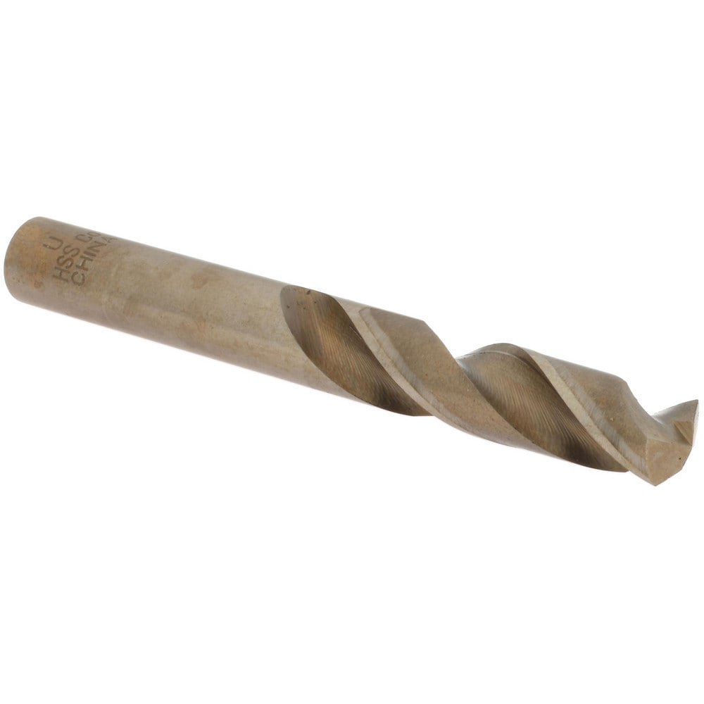 Screw Machine Length Drill Bit: Letter U, 135 deg Point, Cobalt