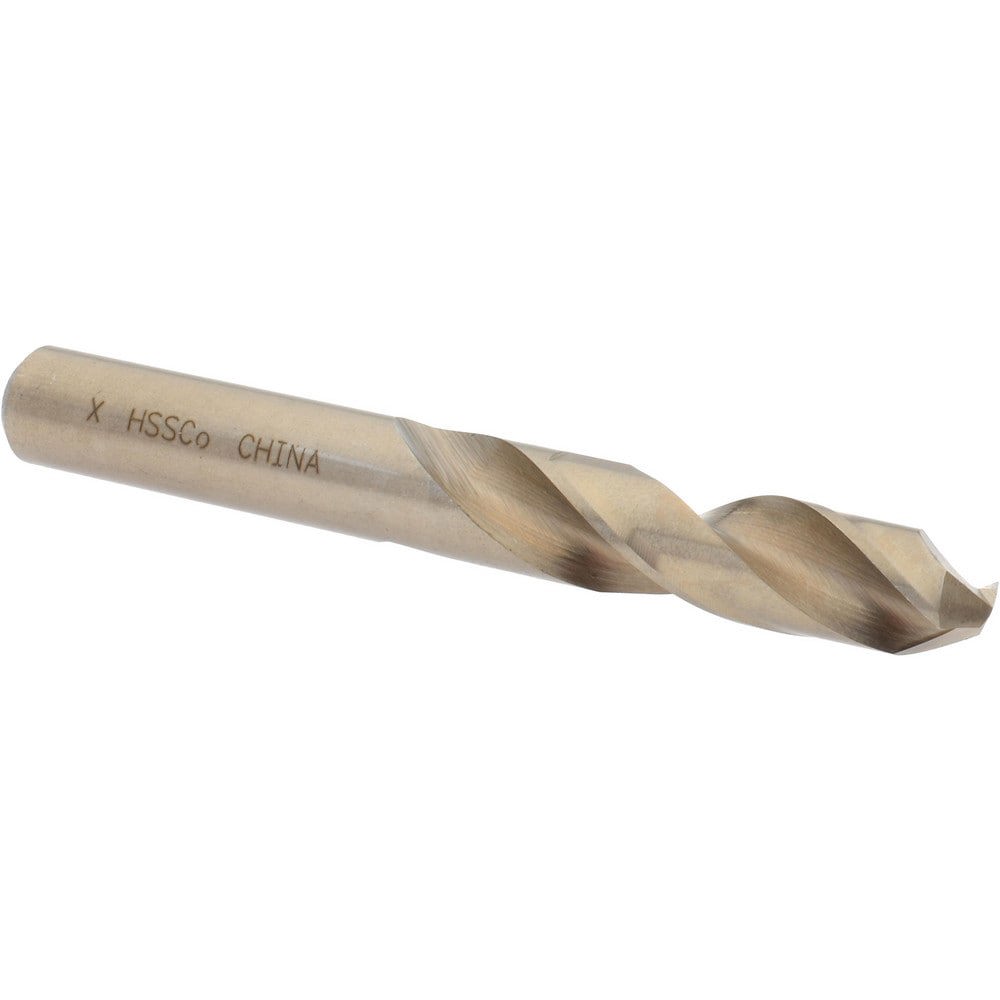 Screw Machine Length Drill Bit: Letter X, 135 deg Point, Cobalt