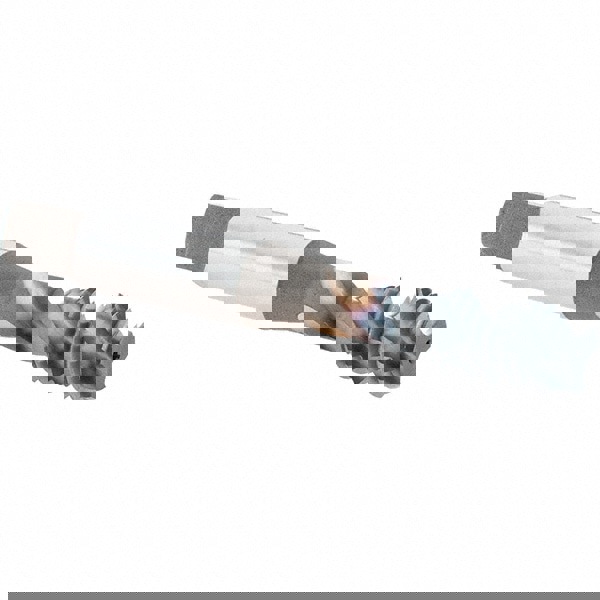 Spiral Flute Tap: 3/8-16 UNC, 3 Flutes, Bottoming, 2B Class of Fit, Vanadium High Speed Steel, TICN Coated