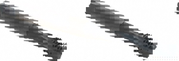 Spiral Flute Tap: #10-32 UNF, 3 Flutes, Bottoming, 2B Class of Fit, Powdered Metal, Oxide Coated