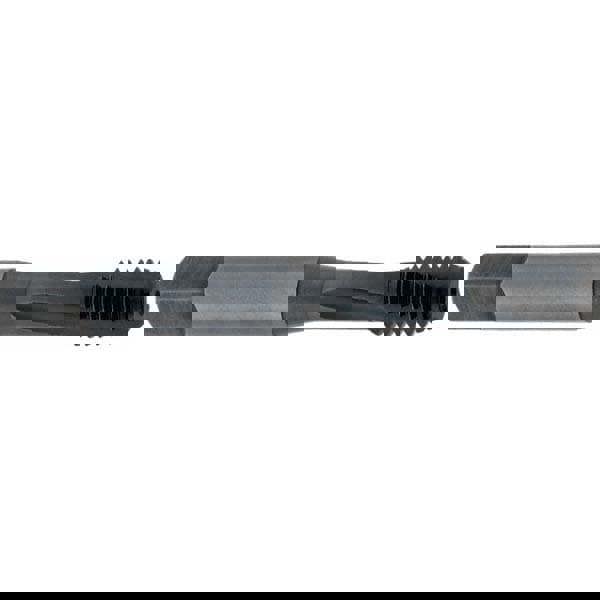 Spiral Flute Tap: 1/4-28, UNF, 3 Flute, Bottoming Chamfer, 2B Class of Fit, Powdered Metal, Oxide Finish