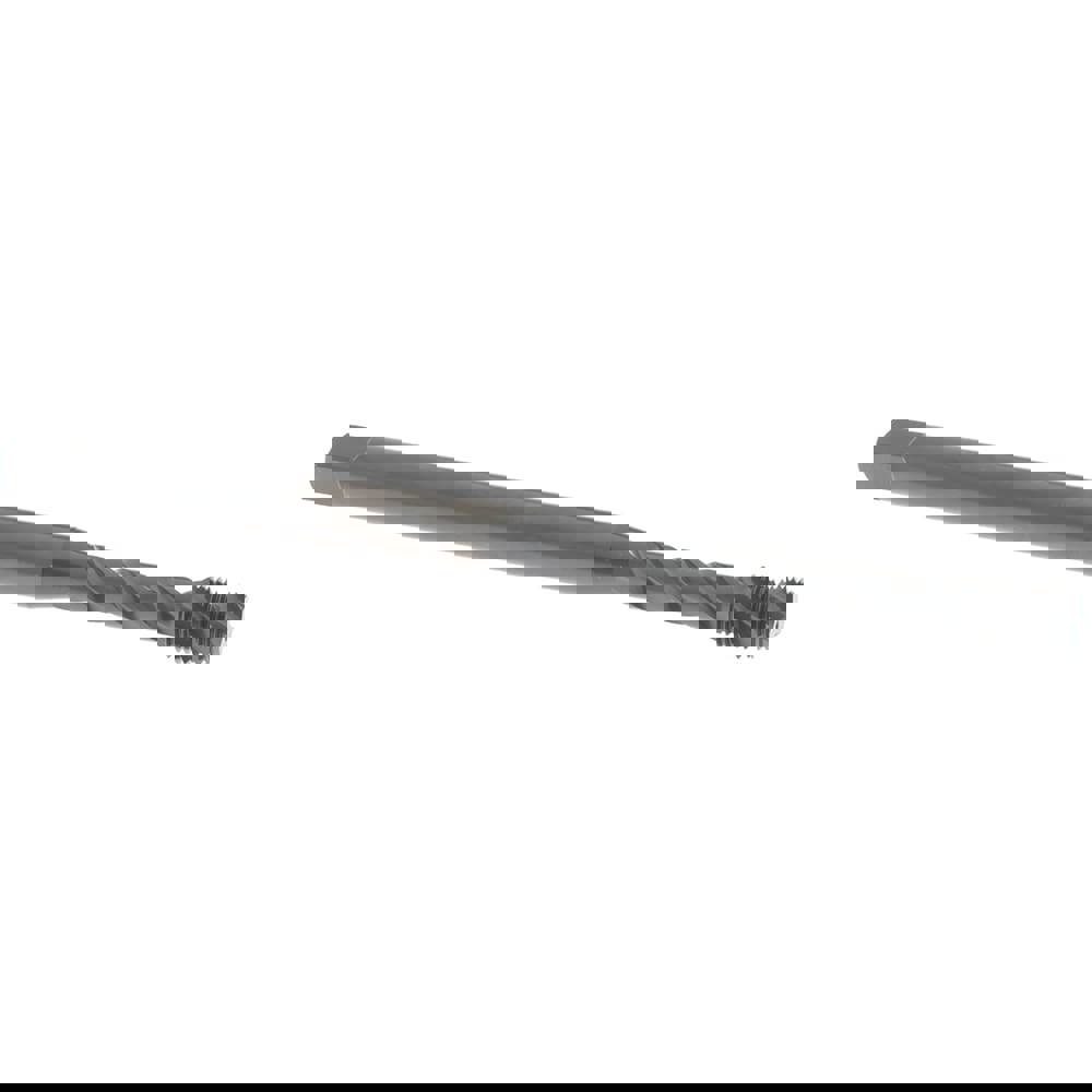 Extension Tap: 3/8-24, 3 Flutes, H3, Oxide Finish, Vanadium High Speed Steel, Spiral Flute