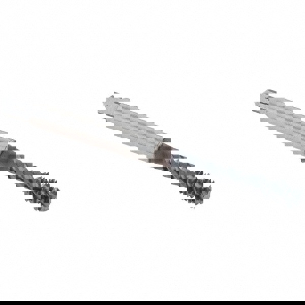 #6-32 UNC, 3 Flute, 45&deg; Helix, Bottoming Chamfer, V Finish, High Speed Steel Spiral Flute STI Tap