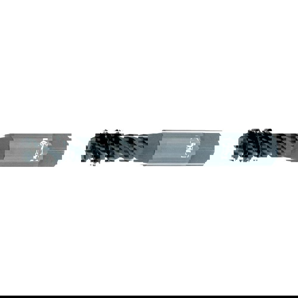 #10-32 UNF, 3 Flute, 45&deg; Helix, Bottoming Chamfer, Oxide Finish, Vanadium High Speed Steel Spiral Flute STI Tap