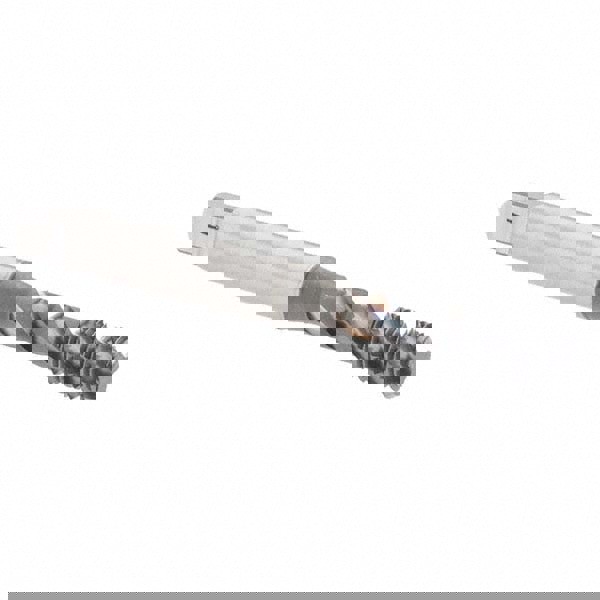 #10-32 UNF, 3 Flute, 45&deg; Helix, Bottoming Chamfer, V Finish, High Speed Steel Spiral Flute STI Tap