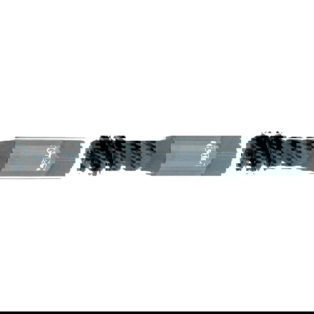 1/4-20 UNC, 3 Flute, 45&deg; Helix, Bottoming Chamfer, V Finish, High Speed Steel Spiral Flute STI Tap