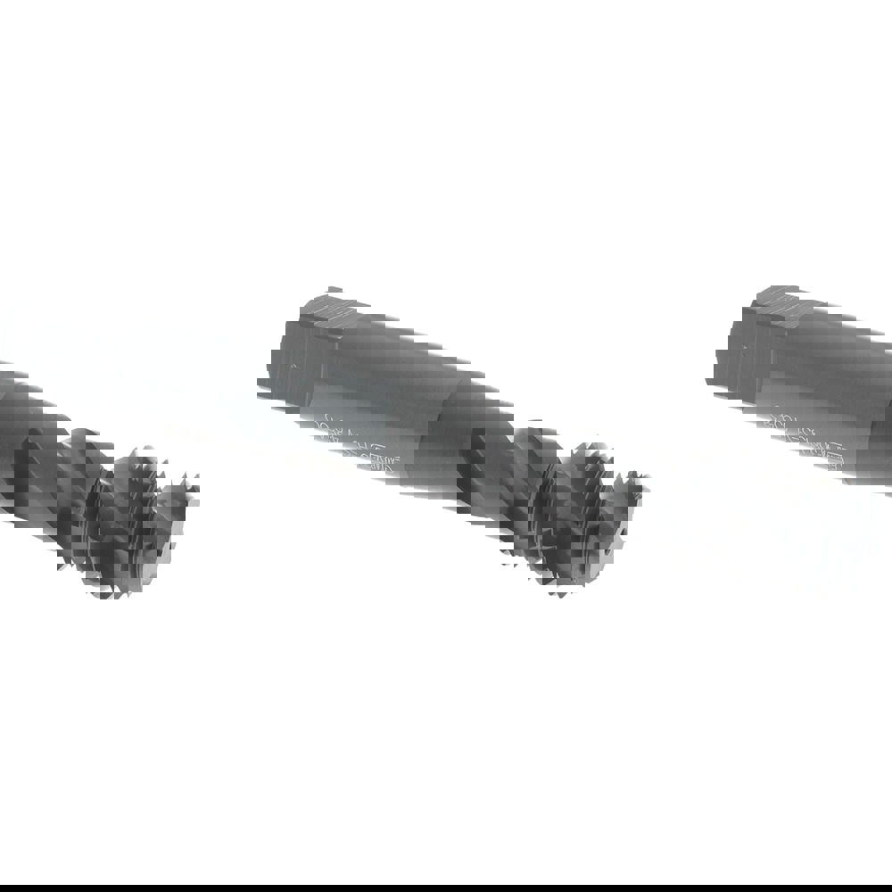 5/16-18 UNC, 3 Flute, 45&deg; Helix, Bottoming Chamfer, Oxide Finish, Vanadium High Speed Steel Spiral Flute STI Tap