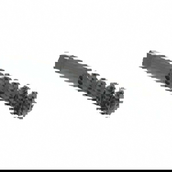 3/8-16 UNC, 3 Flute, 45° Helix, Bottoming Chamfer, Oxide Finish, Vanadium High Speed Steel Spiral Flute STI Tap