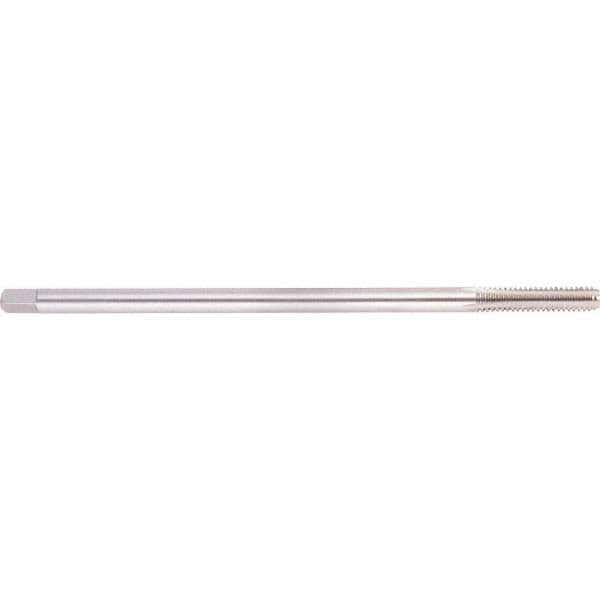 Extension Tap: 1-1/4 - 8, 4 Flutes, H5, Bright/Uncoated, High Speed Steel, Standard Hand