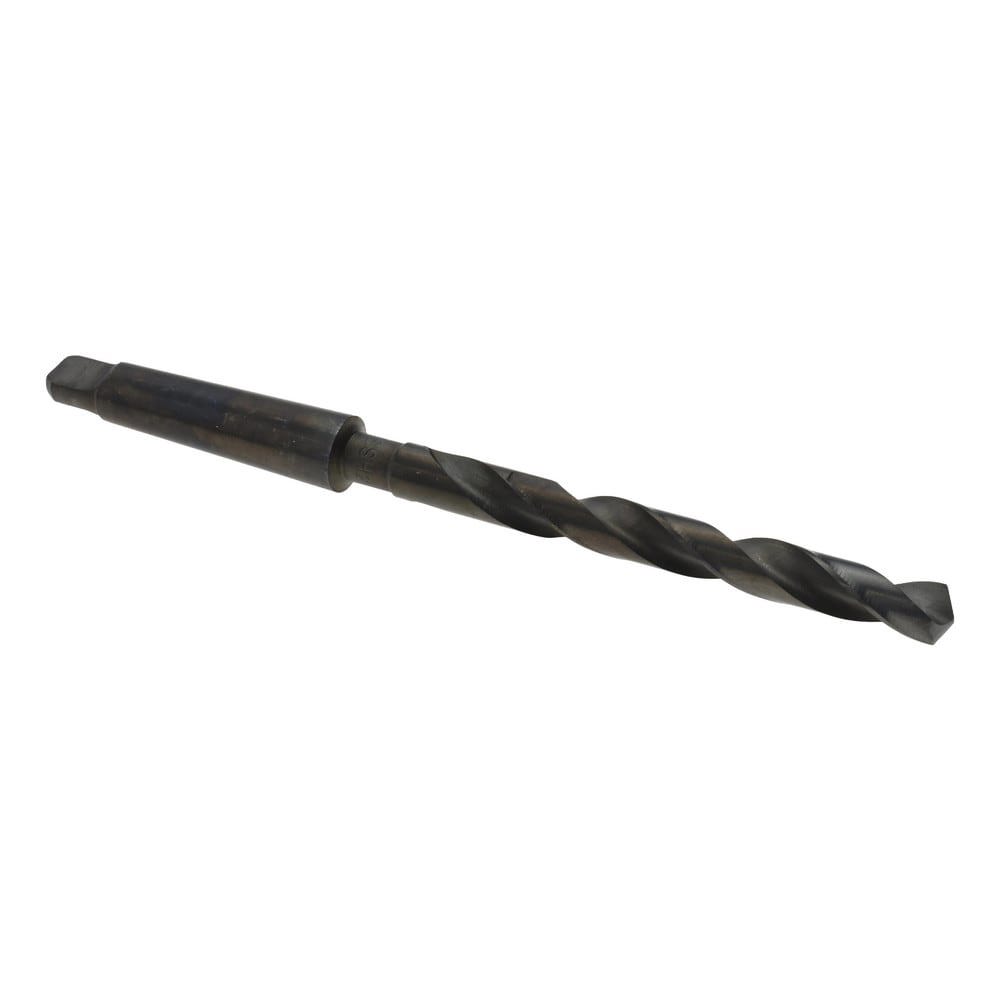 Taper Shank Drill Bit: 13 mm Dia, 1MT, 118 &deg; Point, High Speed Steel