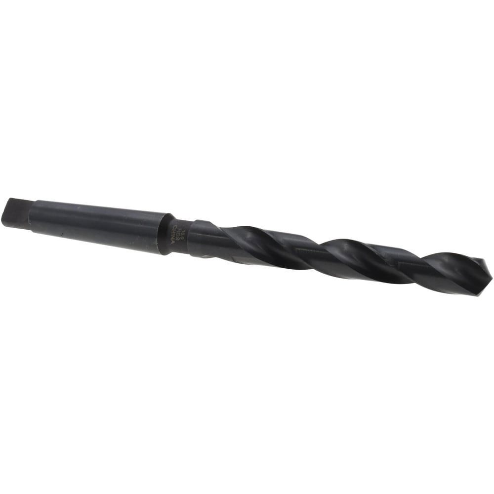 Taper Shank Drill Bit: 16 mm Dia, 2MT, 118 &deg; Point, High Speed Steel