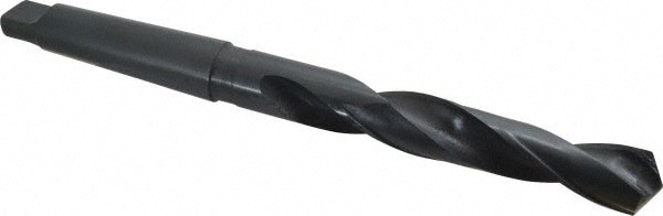 Taper Shank Drill Bit: 30 mm Dia, 3MT, 118 &deg; Point, High Speed Steel