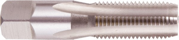 Standard Pipe Tap: 1-1/4 - 11-1/2, NPSF, 5 Flutes, High Speed Steel, Bright/Uncoated