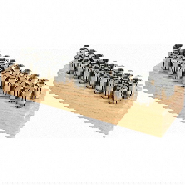 Collet Set: 21 Pc, Series DA180, 3/4