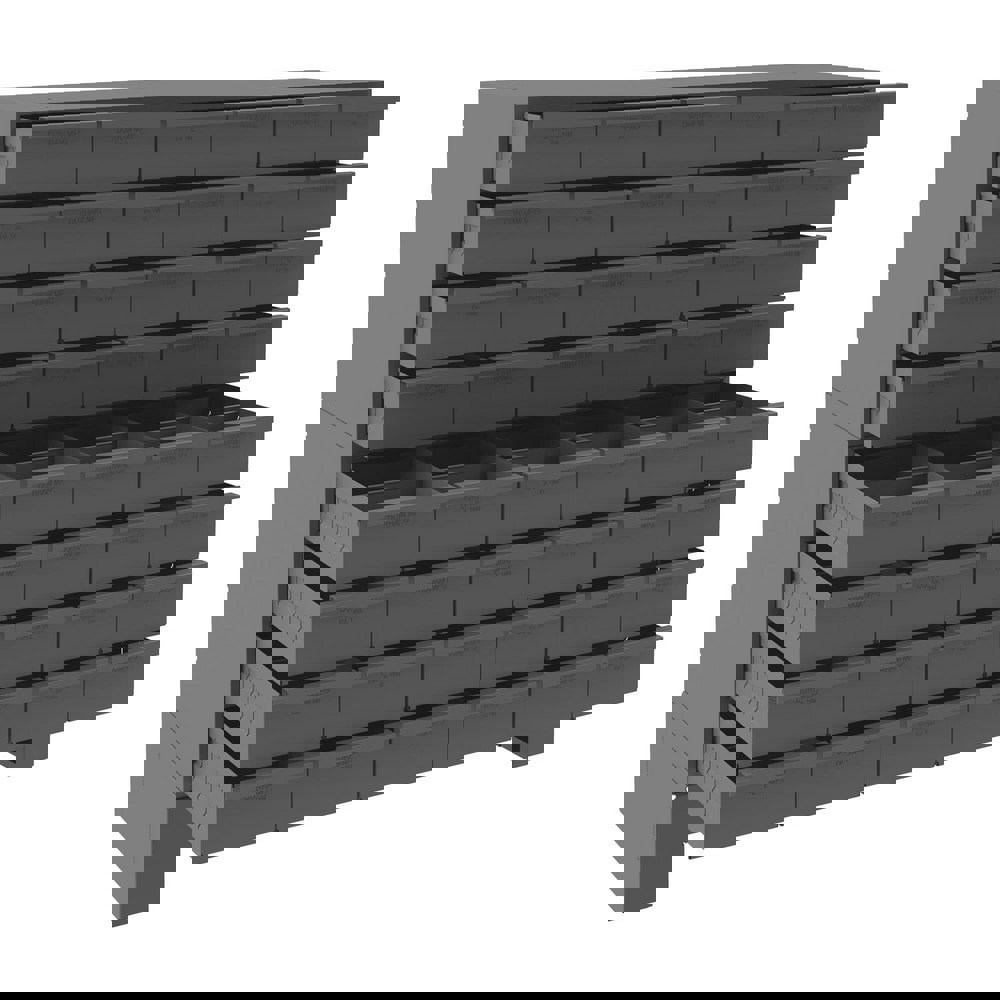 48 Bin Bin Shelving Unit with Drawers