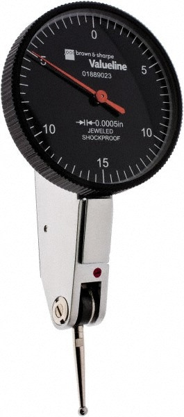 Dial Test Indicators: 0.03 Max, 0-15-0, Horizontal