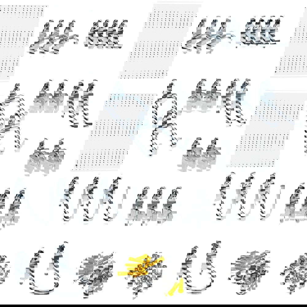 Wall-Mounted Storage: 22