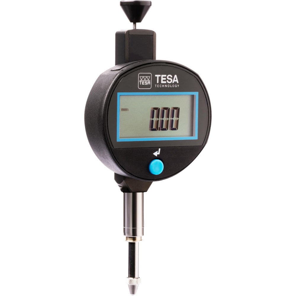 Electronic Test Indicator: 0 mm Min, 12.50 mm Max, Indication Error On The Measuring Range (MPEE, Retractable Plunger): 10 &micro;m &plusm; 1 Digit;Indication Error On Partial Measuring Range (MPEP, 1 Mm): 8 &micro;m Accuracy