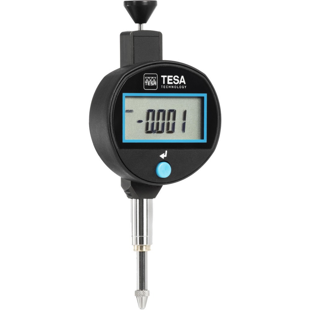 Electronic Test Indicator: 0 mm Min, 12.50 mm Max, Indication Error On The Measuring Range (MPEE, Retractable Plunger): 4 &micro;m;Indication Error On Partial Measuring Range (MPEP, 1 Mm): 3 &micro;m Accuracy