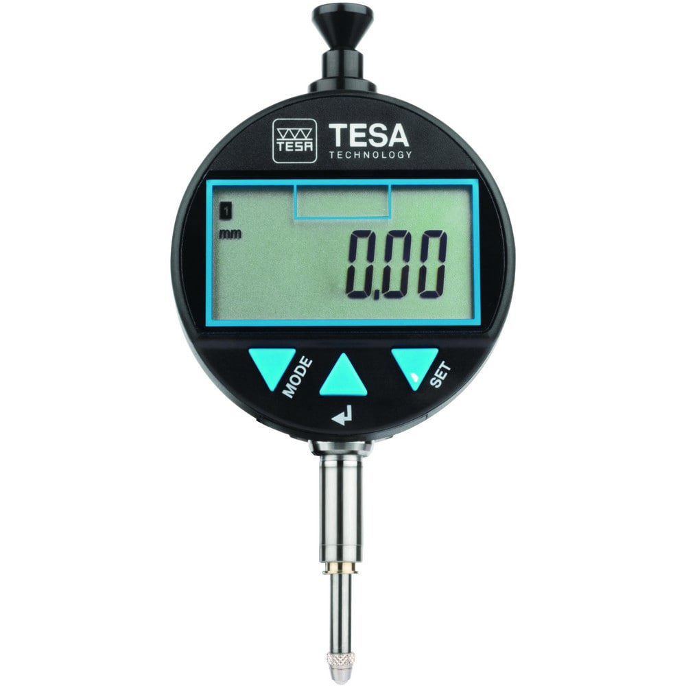 Electronic Test Indicator: 0 mm Min, 12.50 mm Max, MPEE, retractable plunger: 10 &micro;m &plusm; 1 digit;MPEP, 1 mm: 8 &micro;m Accuracy