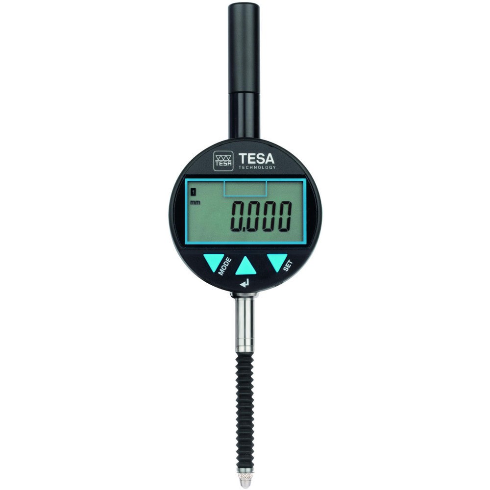 Electronic Test Indicator: 1 mm Min, 25.00 mm Max, MPEE, retractable plunger: 4 &micro;m;MPEP, 1 mm: 2,6 &micro;m Accuracy