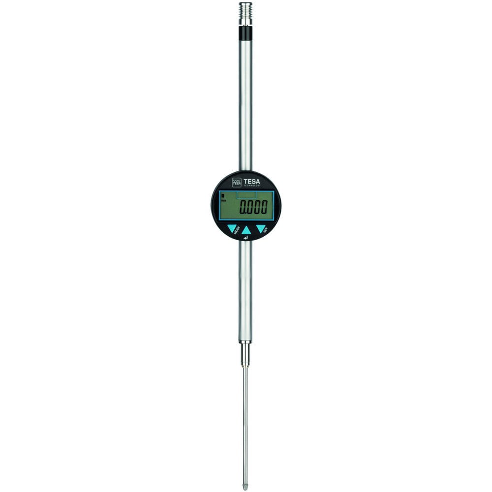 Electronic Test Indicator: 4 mm Min, 100.00 mm Max, MPEE, retractable plunger: 6 &micro;m;MPEP, 1 mm: 3,2 &micro;m Accuracy