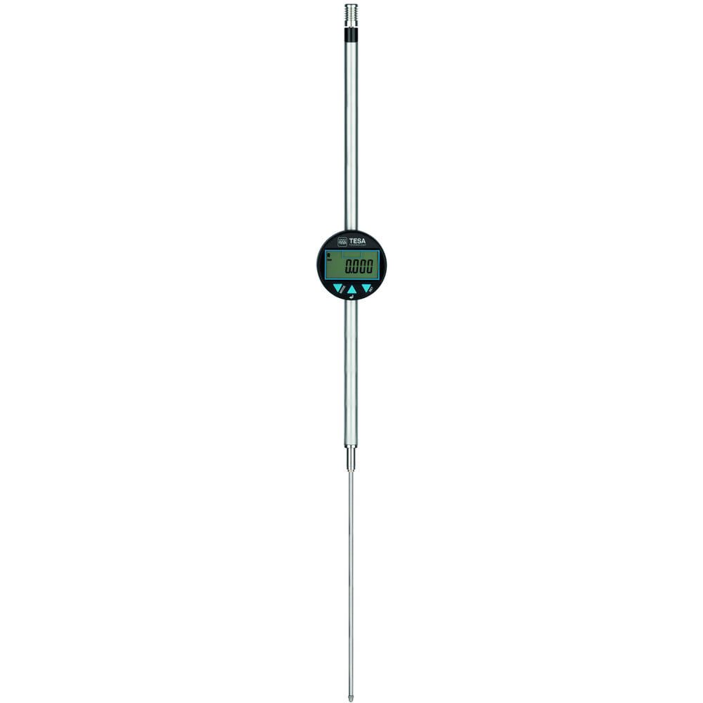 Electronic Test Indicator: 6 mm Min, 150.00 mm Max, MPEE, retractable plunger: 10 &micro;m;MPEP, 1 mm: 3,2 &micro;m Accuracy