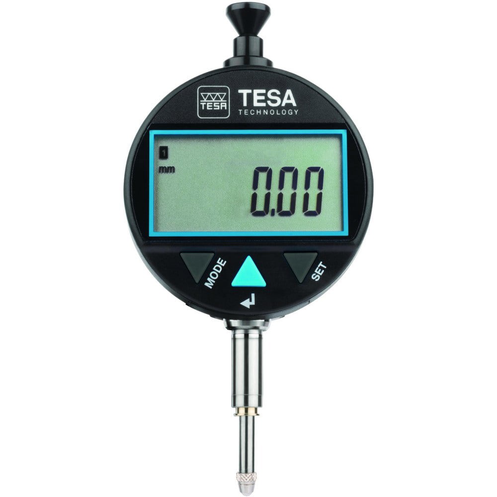 Electronic Test Indicator: 0 mm Min, 12.50 mm Max, MPEE, retractable plunger: 10 &micro;m &plusm; 1 digit;MPEP, 1 mm: 8 &micro;m Accuracy