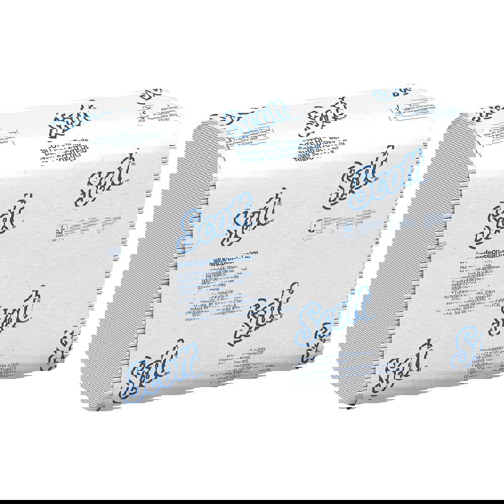 Scott Pro Scottfold Multifold Paper Towels with Fast-Drying Absorbency Pockets (01980), White