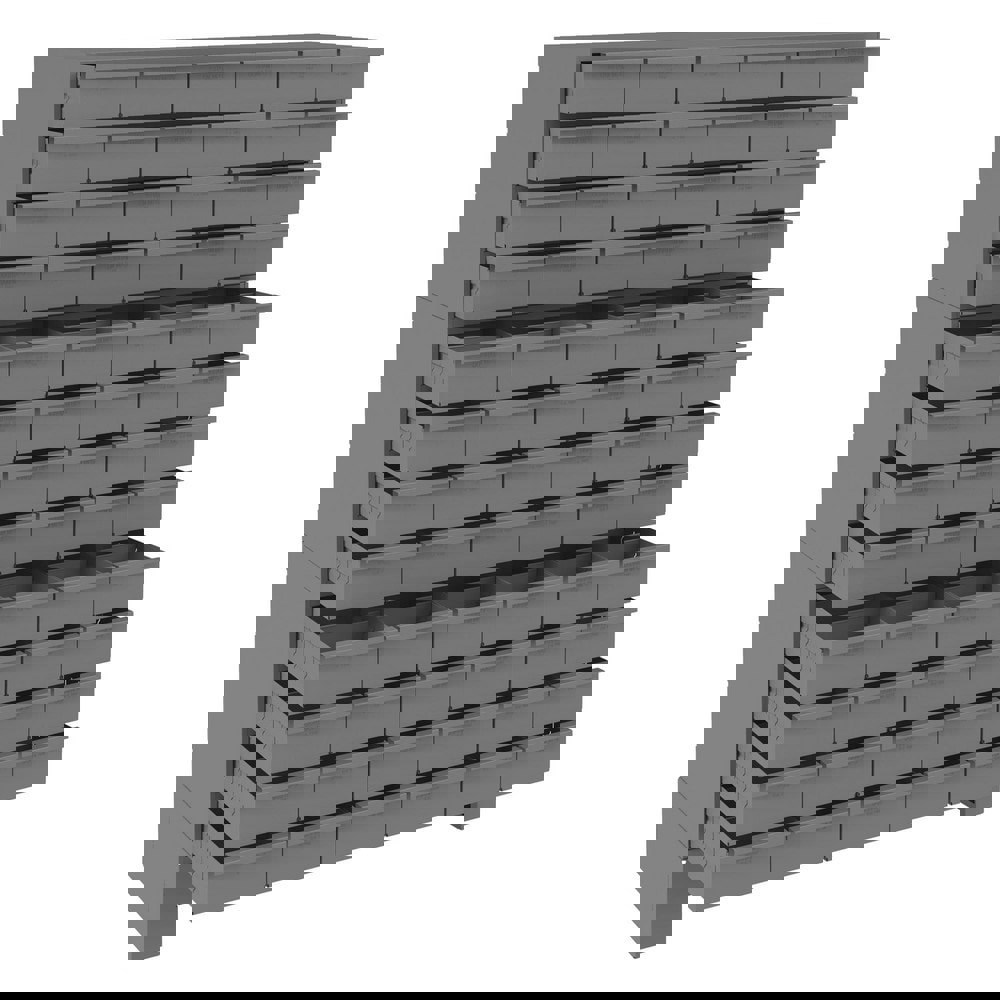 72 Bin Bin Shelving Unit with Drawers