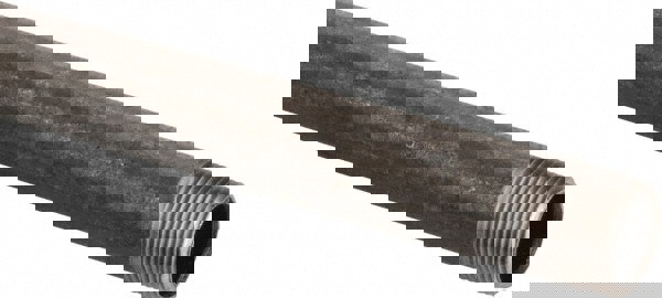 Black Pipe Nipple: 3/4