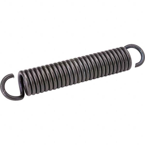 Extension Spring: 8.74 mm OD, 43.69 mm Extended Length