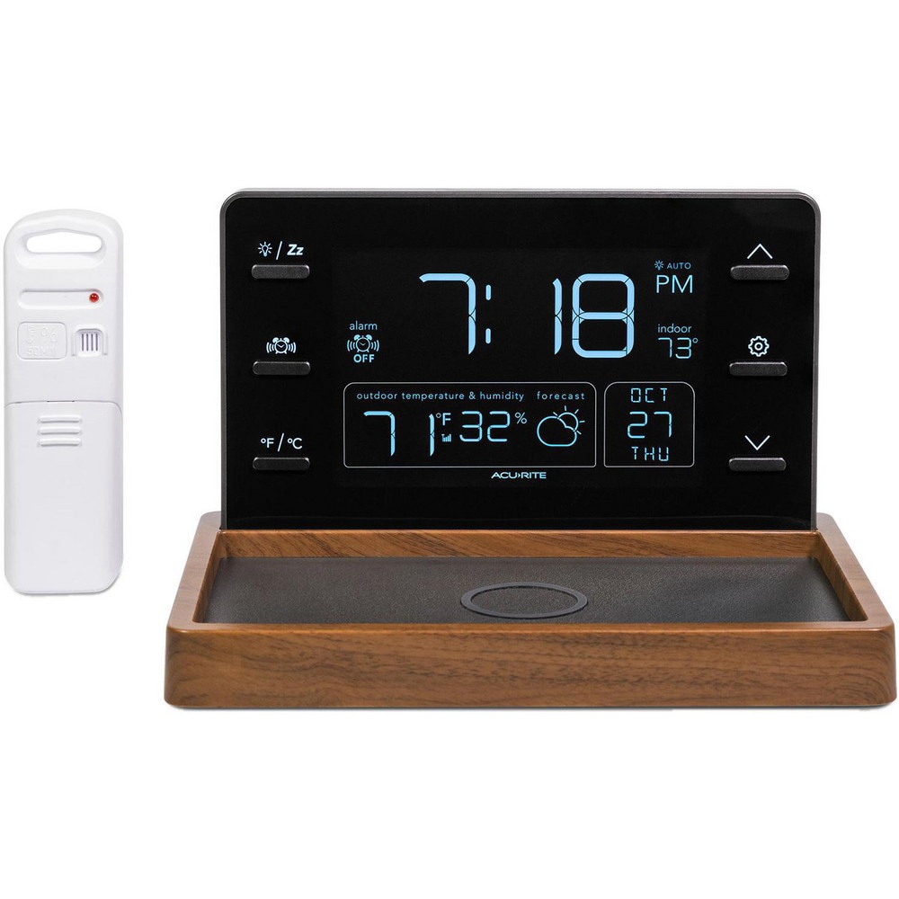 Weather Stations; Measures: Humidity; Temperature ; Wifi Capability: No ; Lightning Detector: No ; Measures Indoor Temperature: Yes ; Anemometer: No ; Measures Indoor Humidity: No