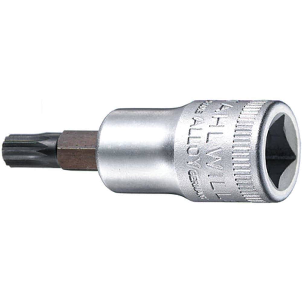Hand Hex & Torx Bit Sockets; Socket Type: Tri-square XZN ; Hex Size (mm): 0.000 ; Torx Size: 10 ; Bit Length (mm): 20.00 ; Insulated: No ; Tether Style: Not Tether Capable