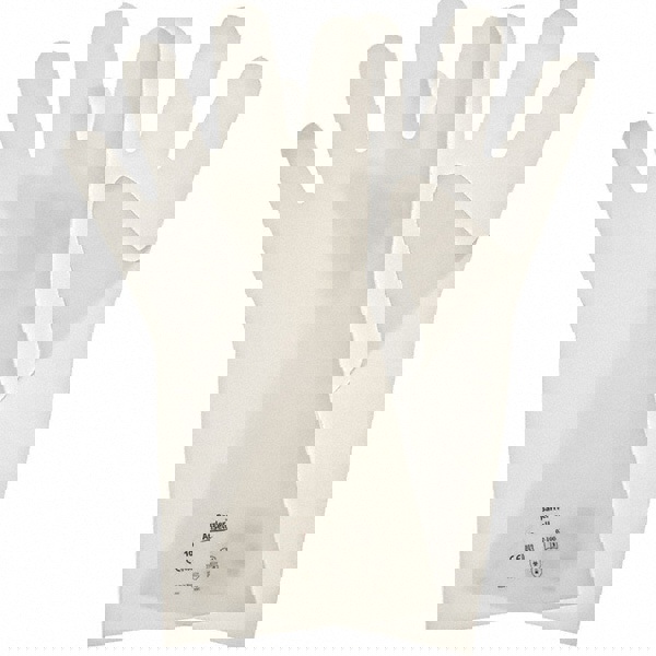 Series 02-100 Chemical Resistant Gloves: 2.50 Thick, Unsupported,