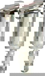 5/8 Ounce Capacity, 1/4-18 Thread, Steel, Zinc Plated, Straight with Hex Body, Oil Cup