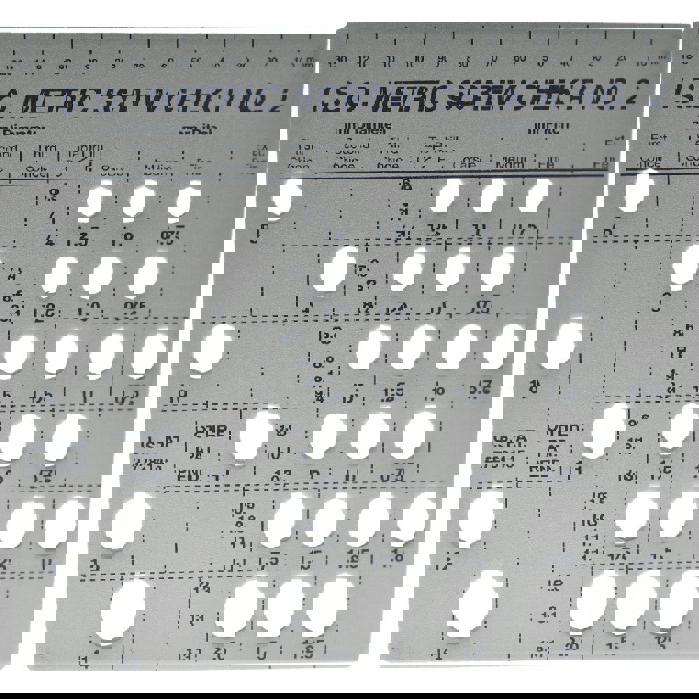M8 to M14mm Stainless Steel Metric Thread Screw Checker