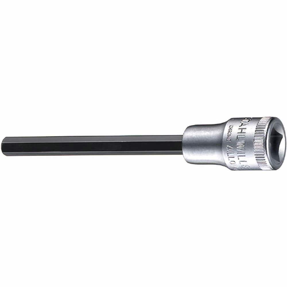 Hand Hex & Torx Bit Sockets; Socket Type: Metric Hex Bit Socket ; Hex Size (mm): 8.000 ; Insulated: No ; Tether Style: Not Tether Capable ; Material: Chrome Alloy Steel ; Finish: Chrome-Plated