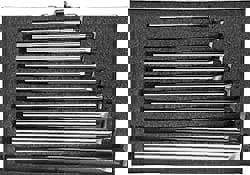 12, 6, 7, 7-5/8, 8-1/4, 8-3/4, 9-1/2