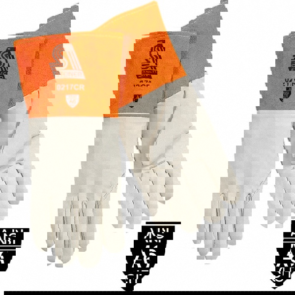 Welding Gloves: Cowhide, MIG Welding Application