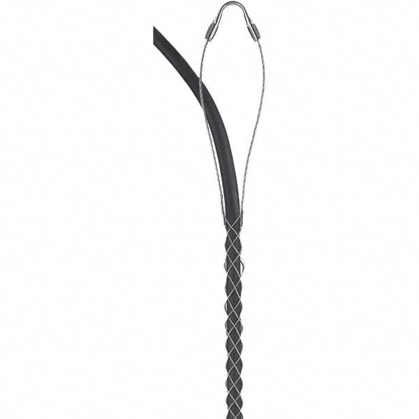 Cable Support Grips; Cable Support Grip Type: Single Loop Support Grip ; Maximum Cable Diameter (Decimal Inch): 0.6200 ; Material: Tinned Bronze ; Overall Length (Decimal Inch): 15-1/2 ; Mesh Length (Inch): 8-1/2 ; Overall Diameter (Decimal Inch): 0.6200