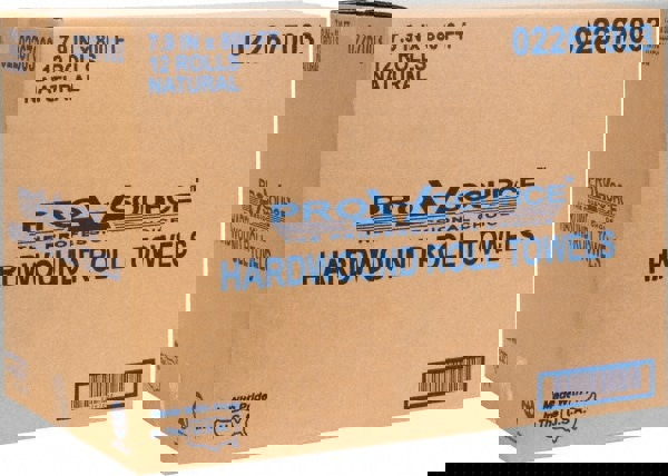 Paper Towels: Hard Roll, 12 Rolls, 1 Ply