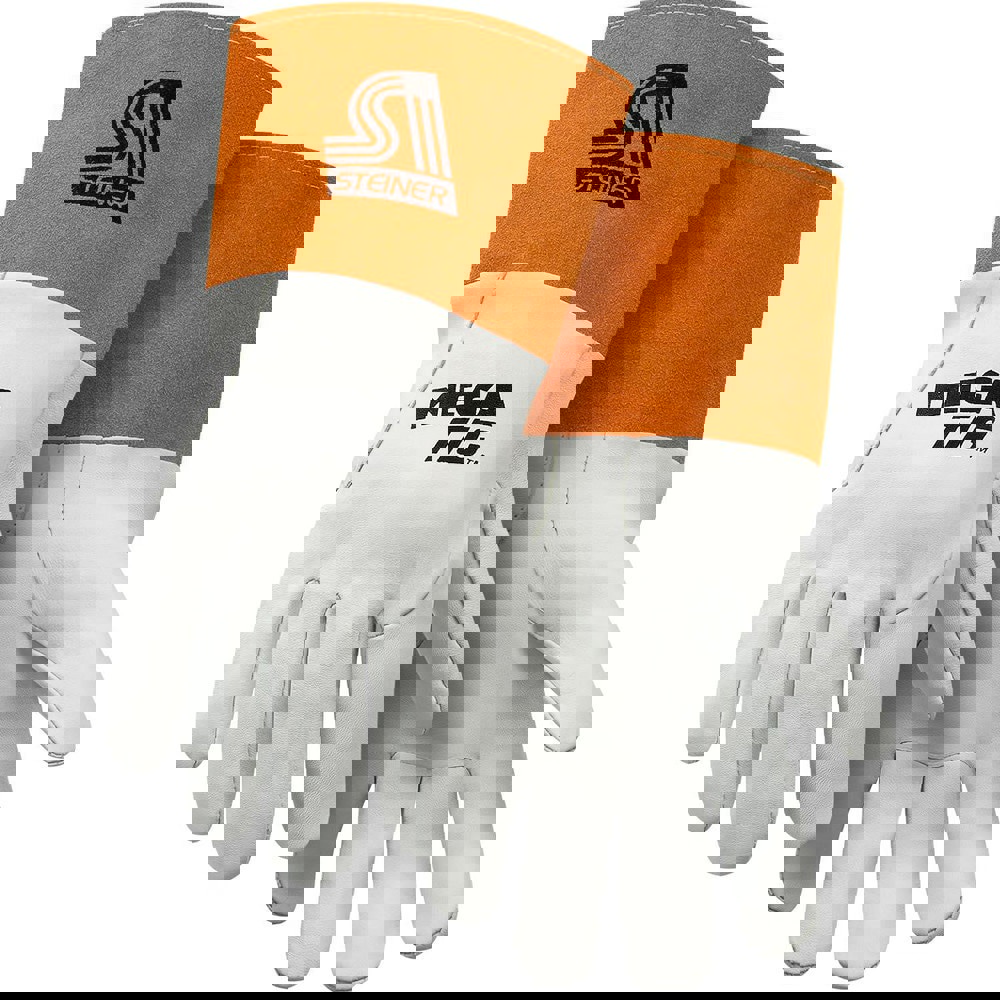 Welding Gloves: Size 2X-Large, Kidskin Leather, TIG Welding Application