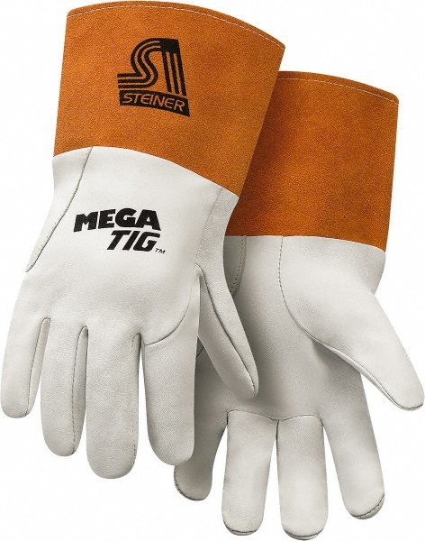 Welding Gloves: Size Medium, Kidskin Leather, TIG Welding Application
